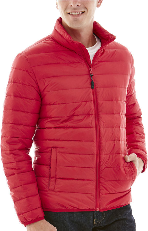 Xersion Packable Down Midweight Jacket, $100 | jcpenney | Lookastic
