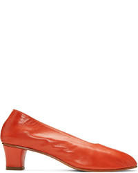 Martiniano Red High Glove Heels