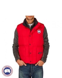 Canada Goose Freestyle Vest Gilet Red