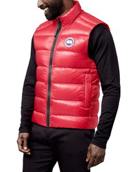 Canada Goose Crofton Water Resistant Packable Quilted 750 Fill Power Down Vest