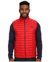 Men's Red Gilets by The North Face | Lookastic