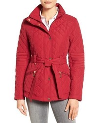 Gallery Belted Quilted Jacket