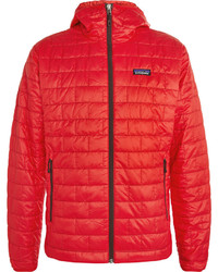 Patagonia Nano Puff Quilted Shell Hooded Jacket
