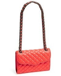 Red Quilted Leather Bag