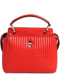 Fendi Small Dotcom Quilted Leather Bag