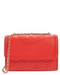 Tory Burch Small Fleming Quilted Leather Shoulder Bag