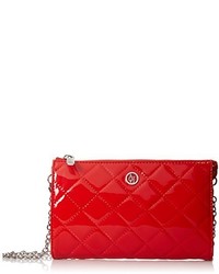 Armani Jeans V4 Quilted Patent Crossbody Bag