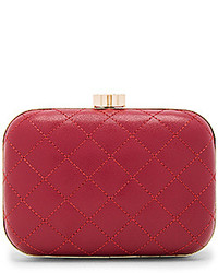 Love Moschino Quilted Box Clutch