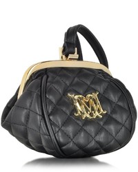 Love Moschino Quilted Eco Leather Mini Clutch