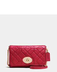 Coach Crosstown Crossbody In Canyon Quilt Leather