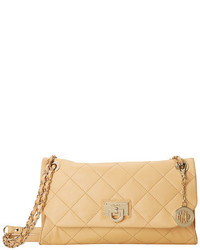 DKNY Gansevoort Quilted Envelope Clutch W Adjustable Chain Handle