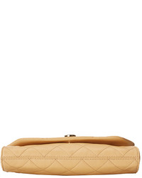 DKNY Gansevoort Quilted Envelope Clutch W Adjustable Chain Handle