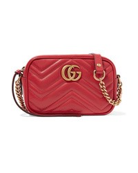 Gucci Gg Marmont Camera Mini Quilted Leather Shoulder Bag