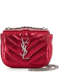 Saint Laurent Monogram Micro Quilted Leather Crossbody Bag Elect