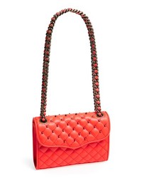Rebecca Minkoff Affair Mini Quilted Convertible Crossbody Bag Hot Red