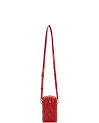 Balenciaga Red B Touch Rectangle Bag