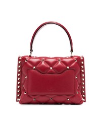 Valentino Red Candystud Leather Bag