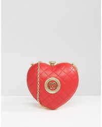 Love Moschino Structured Heart Cross Body Bag