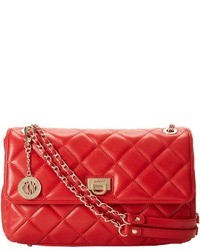 DKNY Gansevoort Quilted Nappa Large Shoulder W Adjust Chain Handle