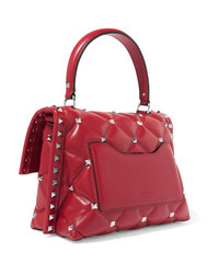 Valentino Garavani Candystud Quilted Leather Shoulder Bag