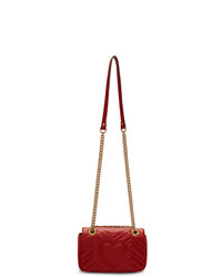 Gucci Red Mini Marmont Bag