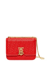 Burberry Small Tb Monogram Quilted Leather Bag
