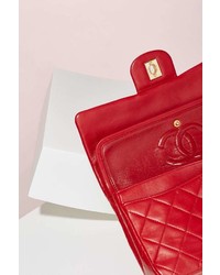Chanel Vintage 255 Red Leather Bag