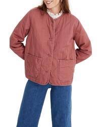 Madewell Quilted Cotton Liner Jacket
