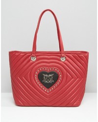 Love Moschino Heart Quilted Shopper Bag