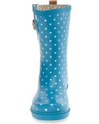 Chooka Classic Dot Mid High Rain Boot