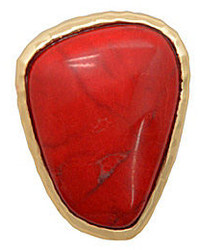 Barse Howlite Genuine Stone Ring