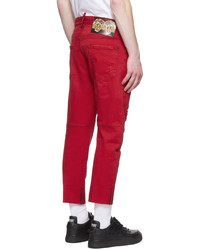 DSQUARED2 Red 5 Pocket Jeans
