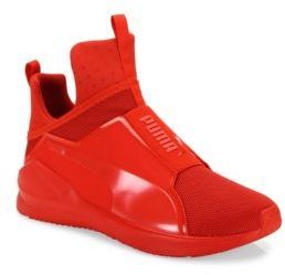 all red high top pumas