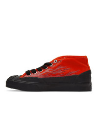Converse Red Aap Nast Edition Jack Purcell Chukka Sneakers