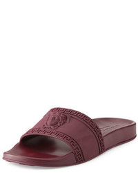 Versace Medusa Greek Key Shower Slide Sandal