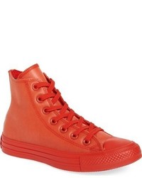 Red Rubber Sneakers