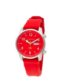 Android Red Octopus Stainless Steel Automatic Watch