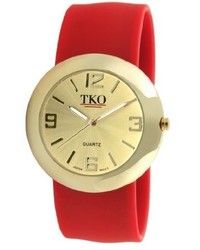 Tko Orlogi Tk614 Grd Gold Slap Metal Red Watch