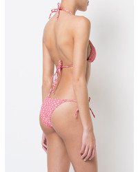 Lisa Marie Fernandez Ruffle String Bikini Set