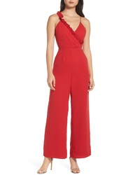 Keepsake the Label Forget You Plunging Sleeveless Jumpsuit