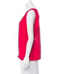 Kate Spade New York Ruffle Trimmed Sleeveless Blouse W Tags