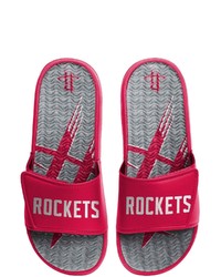 FOCO Houston Rockets Wordmark Gel Slide Sandals
