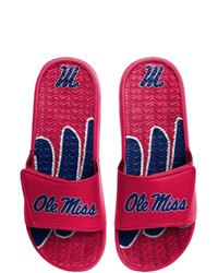 FOCO Ole Miss Rebels Wordmark Gel Slide Sandals