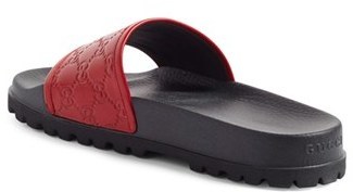 Gucci Pursuit Treck Slide Sandal, $350 