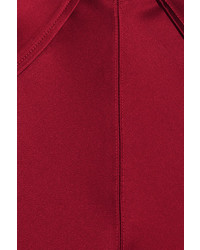 Helmut Lang Satin Dress Red