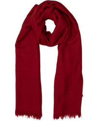 Hermes Herms Cashmere Raw Edge Scarf