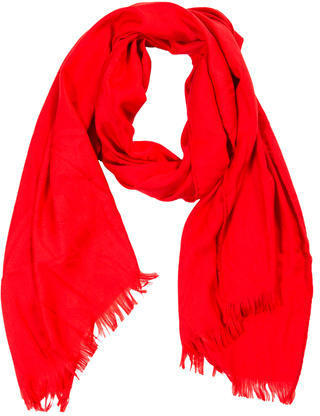 hermes red scarf