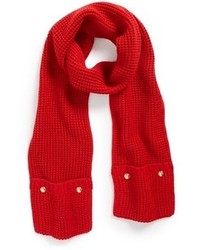 michael kors scarf red