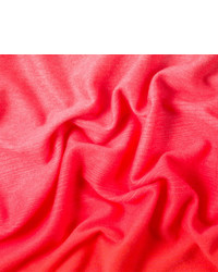 Paul Smith Red Ombr Lambswool Cashmere Scarf