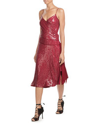 Diane von Furstenberg Sequined Silk Dress